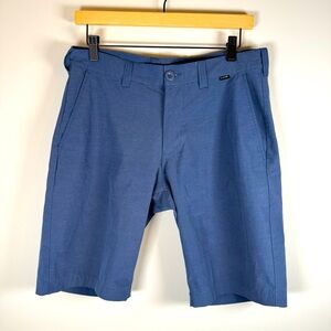 Travis Mathew Men's Beck Classic Golf Shorts Navy Blue Athleisure Sporty Size 30